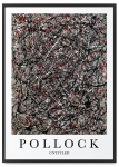 Plakat Jackson Pollock abstrakcja 21x30 cm