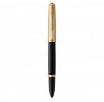 PARKER 51 Premium Must GT T&auml;itesulepea Fine 18K Kuld Kingituseks Ametlik Tootenumber 2123511 Pliiats, Tihvt, Tihvt, Karbis, Imporditud,