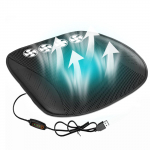 USB Istmepadi, Ventileeritav Istmekate 5 Ventilaatoriga, Kaasaskantav Padja Toolipadi, Universaalne Istmejahuti S&otilde;iduki Toolile Veoautole V&auml;ljas One Size