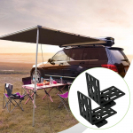 2 Pieces Awning Mount Brackets Holder Easy to Install Replaces Accessories Pre Drilled Style A