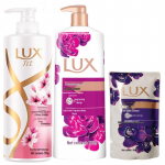 LUX Peach Blossom & Peony Fragrance Hair & Body Care Set