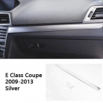 Auto stiilikonsoli paneeli dekoratiivliistud Mercedes Benz E-klassi kupeele W207 C207 2009-2015 Sisekeskkontrolli kaunistus h&otilde;be