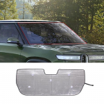 For RIVIAN R1S SUV 2022 aluminum foil Silver Car Thermal Curtain Shading Sunscreen Car 1 PCS