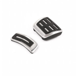 For Porsche Macan 2018- Stainless steel Car Pedal Brake Clutch Non Slip Accelerator Foot cover trim Car h&otilde;be