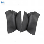 Mikrokiust nahast k&auml;epideme kate VW Tiguanile 2017 2018 - 2022 2tk K&auml;si&otilde;mblus auto ukse k&auml;etoe paneeli k&auml;epideme t&otilde;mbekate must