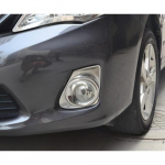 Auto kere katte detektor ABS kroomitud eesmise udutule laterna dekoratiivraami varras Toyota Corolla Altis 2008 2009 2010 2011 2012 jaoks year for 2011-2013