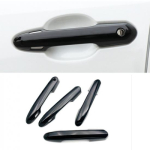 Bright black Front&Back Car Door Handles Cover For Toyota Highlander -2025 gray