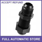 ONE Car Straight Bulkhead Fuel Fitting 8AN Male to Male Fitting Universal