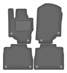 Dywaniki samochodowe welurowe grafitowe do: Mercedes GLE W167 Suv (2019-)