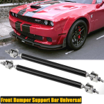 Universaalne Dodge Challengeri laadija SRT SXT RT eesmine p&otilde;rkeraua huuleeraldaja spoiler tugivarda tugivarras auto 7.5cm Red