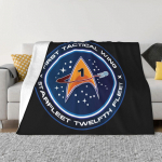 Uued Star Treki tekid ja pleedid Super pehmed soojad sise- ja v&auml;listingimustes kasutatavad tekid elutuppa, magamistuppa, reisimiseks 30x40in