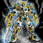 Fantoom Ninja J&auml;&auml; P&uuml;ha metsaline Sinine draakon Valge Tiiger Mecha deformeeruv ehitusklotsid poisi pusle Kong robot nukk m&auml;nguasi white