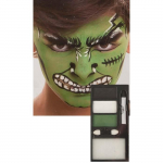 Kit Maquillage Hulk - MY OTHER ME FUN COMPANY, SL - Enfant - Non toxique - Hypoallerg&eacute;nique - Facile &agrave; retirer