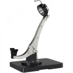 Jamonero - Elite Plus - Inox AISI 304 - Base PE-500 noir - Rotatif 360&deg;