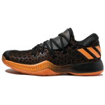 Adidas Harden B/E Textile, Synthetic Leather Breathable Low top Basketball Shoes Men's Black Orange CG4193 41⅓