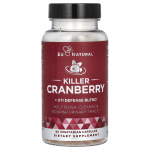 Eu Natural, Killer Cranberry + Kuseteede infektsioonide ennetamise segu, 60 taimset kapslit