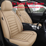 Nahast universaalsed autokatteistmed BMW x1 x6 x4 x3 x5 f10 f20 520 525 320 e36 e46 jaoks, salongi istmekaitse, auto lisatarvikud beež