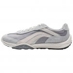 Li Ning Xingliu Cushioning Abrasion Resistant Balance Lightweight Rebound Low top Casual Shoes Unisex Gray White AGLV096-3 37