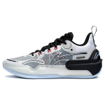 Li Ning YuShuai 16 V2 Cushioning Slip Resistant Abrasion Resistant Low top Basketball Shoes Men's White Black ABAT003-1 39.5
