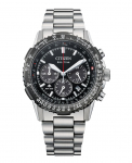 CITIZEN PROMASTER Eco-Drive Kronograaf 40mm sihverplaat Meeste k&auml;ekell CA4664-60E must