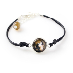 Alaskan Malamute - bracelet with your photo handmade, unique jewelry from the Art-Dog brand