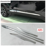 ABS Auto K&uuml;lgukse Karosserii Alumine Liistude Kaunistuskate Sisekate Toyota C-HR CHR 2016 - Auto Tarvikud V&auml;liskomplekt Bright Style