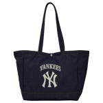 MLB New York Yankees 25SS Vintage T&auml;he NY Suure Mahutavusega T&ouml;&ouml;le Kaasaskantav Puuvillane &Otilde;lakott S&uuml;learvutikott Unisex kott Tume-Sinine 3AORV025N-50INS Dark Blue