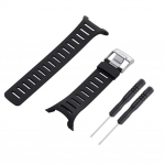 Suunto T1 T1C T3 T3C T3D T4C T4D spordikella jaoks Silikoonist k&auml;epael Pehme kummirihm Meeste pandlaga Kellatarvikud Tasuta t&ouml;&ouml;riistad