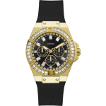 GUESS Venus Must Roostevabast Terasest Silikoonist Naiste Kvarts GW0118L1 must