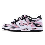 Nike Dunk Abrasion Resistant Abrasion Resistant Low top Skateboard Shoes Unisex Black Pink DD1391-100(Team1517-) 38.5 gray