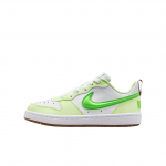 Nike Court Borough S&uuml;nteetilisest Nahast Kangas Vastupidav Retro Mugav Istuvus Madalad Tossud Laste tossud IV2860-131 36.5