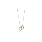 Tiffany & Co. Tiffany 1837&reg; Seeria Kahev&auml;rvilise Pandlaga Ripatsiga Kaelakee Unisex kaelakee H&otilde;be Kuld 24601439 F,Silver