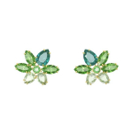Swarovski Gema Lillekobar Segal&otilde;ikega Kuldse Tooniga K&otilde;rvar&otilde;ngad Naiste k&otilde;rvar&otilde;ngad Roheline 5658400 Box (Random Color)