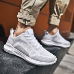 Meeste vabaajajalatsid V&otilde;rk Hingav Meeste tossud Uus saabumine Mood Paelad Meeste spordijalatsid Kerge pehme tallaga Meeste jooksujalatsid 39