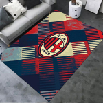 2025 Uus AC Milan Vaip Vaip Elutuppa Magamistuppa Kodu Diivani Kaunistus, Laste m&auml;ngimine Libisemisvastane P&otilde;randamatt05 70x100cm( 27x39in )