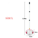 P&auml;hklikorjaja puuviljakoguja Aed Veerev p&auml;hklikombain Puuviljakorjamispea Metallist puuviljakorjamise t&ouml;&ouml;riist Teleskoopvarras Ball 23x19cm