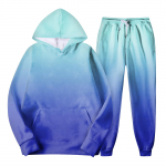 Meeste kapuutsiga spordidress, Unisex, kaheosalised jooksuriided, pikkade varrukatega pulloverid, pusad ja dressip&uuml;ksid M