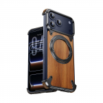 Oatsbasf t&auml;ispuidust telefonikarp iPhone 17 Pro Max/Air/16 Pro jaoks, seisutoega, 360&deg; p&ouml;&ouml;ratav, magnetiline, p&otilde;rutuskindel kaitse&uuml;mbris iPhone17 Pro must