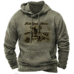 S&uuml;gistalvine meeste kapuuts T&auml;navar&otilde;ivad Vintage r&otilde;ivad 3D Prindiga Spordipluus Oversized Kampsun Pusad meestele Kvaliteetne 5XL black