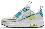 Nike Air Max 90 SE Worldwide Pack Blue Fury Volt GS CV7665-100 35.5