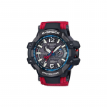Casio lennundussari, kohalik raadiolaine, p&auml;ikeseenergia, vastupidav mehhanism, 3G kaitsekonstruktsioon, multifunktsionaalne s&uuml;steem ekstreemne kell, GPW-1000RD-4A must
