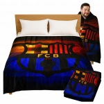 Barcelona Tekk Jalgpallitekk Talvine Pehme Soe Visketekk 130X150Cm