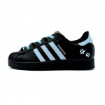 Adidas Originals Superstar 2 Kulumiskindel Kulumiskindel Madalad Rula Kingad Naiste Must Sinine JI0079( team927-) 38