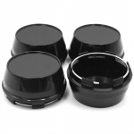 RhinoTuning 4 tk 66 mm 61 mm Veljekatekate Autotarvikud Universaalsetele Velgedele Tolmu-Keskkatted 6 Klambriga Muutmine Stiil must