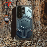 Eksklusiivne Monarch Tugevalt P&otilde;rutuskindel Soomusmagnetiline Telefonikarp Samsung S26 Ultra S25 S24 S23 S26ULTRA jaoks Vastupidav Kaitsekate Galaxy S25 sinine