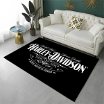 Klassikaline H-Harley Racing Moto Vaip M&auml;ngutoa, Magamistoa, Elutoa, Diivani Kodukaunistuse jaoks, Laste M&auml;nguala Vaip Libisemiskindel P&otilde;randamatt 160x200cm gray