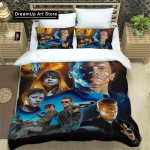 Schwarzenegger Terminator Voodipesukomplektid peen vooditarvete komplekt tekikott vooditekk voodipesukomplekt luksuslik s&uuml;nnip&auml;evakingitus 135x200cm white