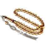Muslimi tasbih kingitus Eid al-Adha selge vaik roosikrants h&otilde;bedane metallist tutt 33 45 66 99 palvehelmed Islam mehe misbaha 10MM 51beads
