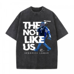 Kendrick Lamar &Uuml;tle Drake Nad Ei Ole Nagu Meie Vana Kulunud Vintage T-s&auml;rgid Mehed Naised Mood Hip Hop &Uuml;lesuurusega T-s&auml;rk Puuvillased T-s&auml;rgid S mitmev&auml;rviline