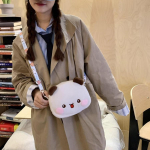 Armas Bubu Dudu Pl&uuml;&uuml;sist Seljakott Yier Panda Karu Crossbody Kott Kawaii M&uuml;ndikotid &Otilde;lakott Pehmed Pl&uuml;&uuml;sloomad S&otilde;branna Kingituseks